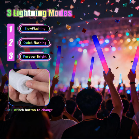 Blu7ive bulk glow sticks ready for giveaways at events.