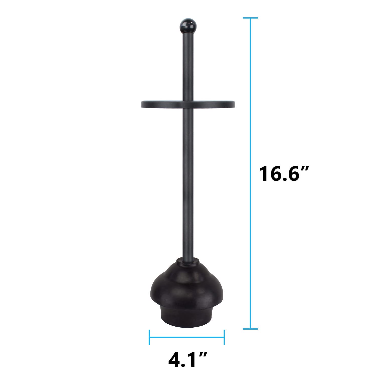 Blue Donuts elegant bathroom design plunger enhances space aesthetics.