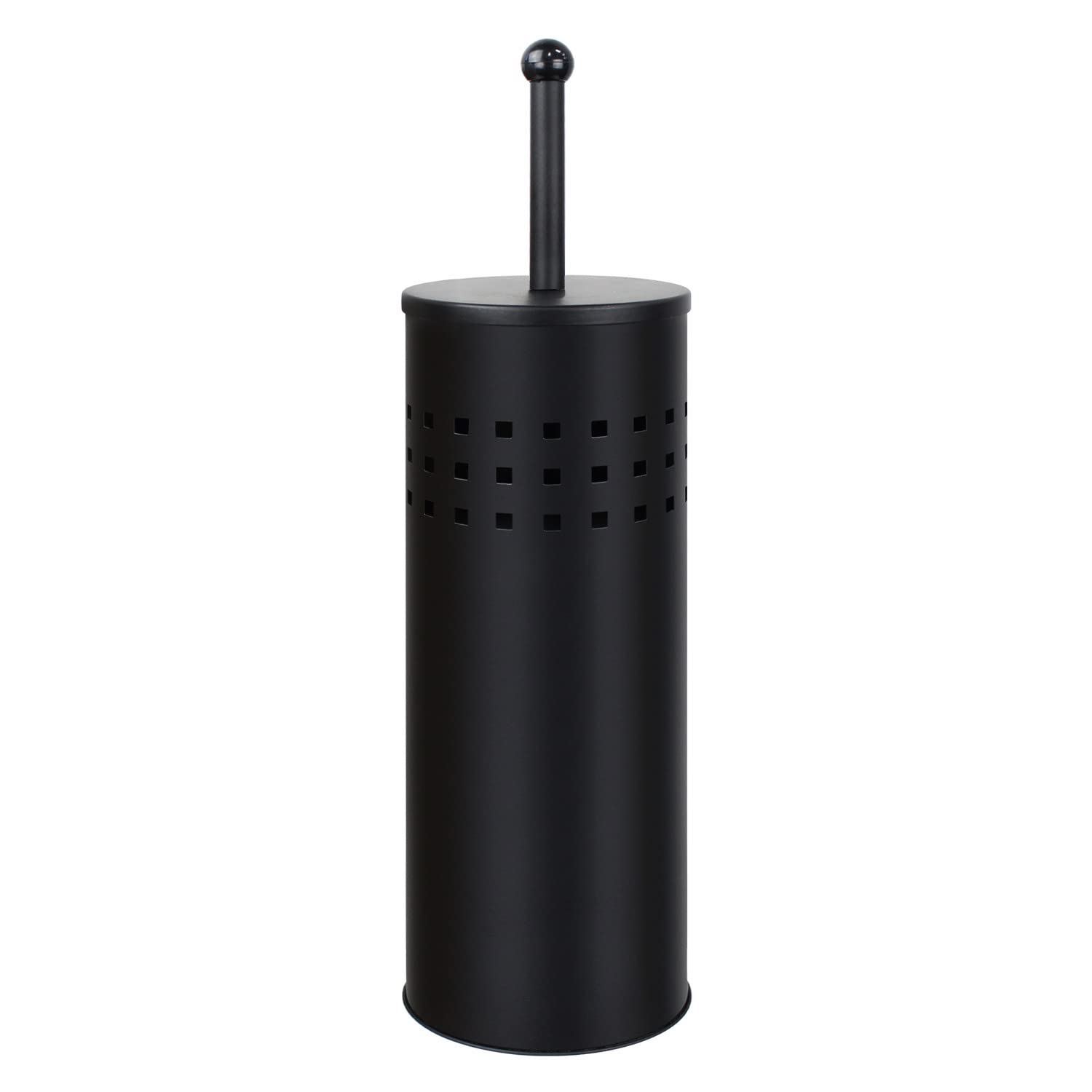Blue Donuts canister with aeration promotes quick drying after use.