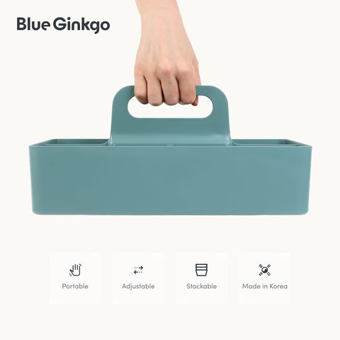 BLUE GINKGO ideal for bathroom, office, crafts, or school supplies.