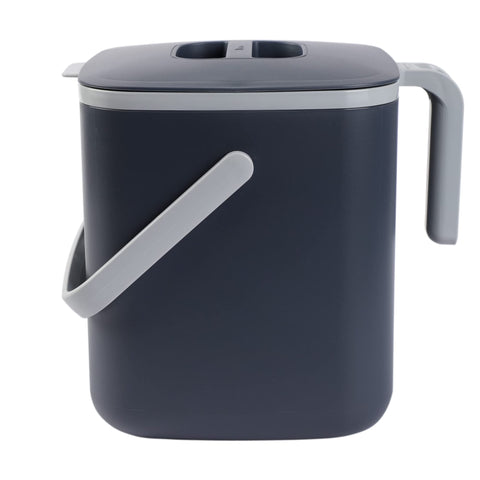 Blue Ginkgo 5L countertop compost bin for compact kitchen scraps collection