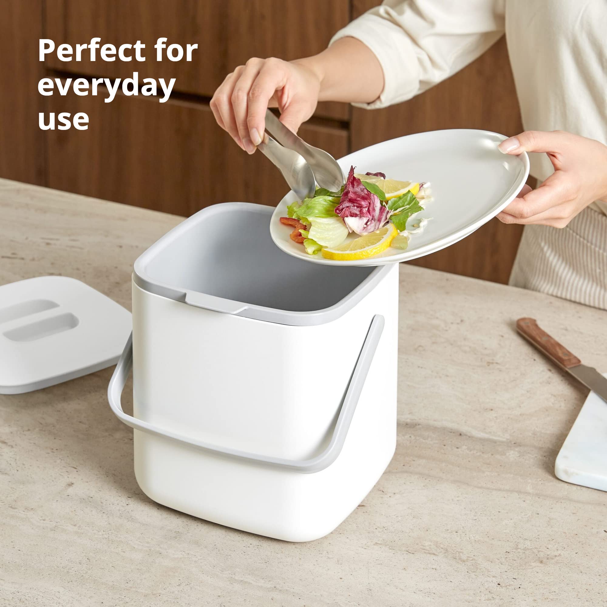 Blue Ginkgo removable inner colander for easy cleaning