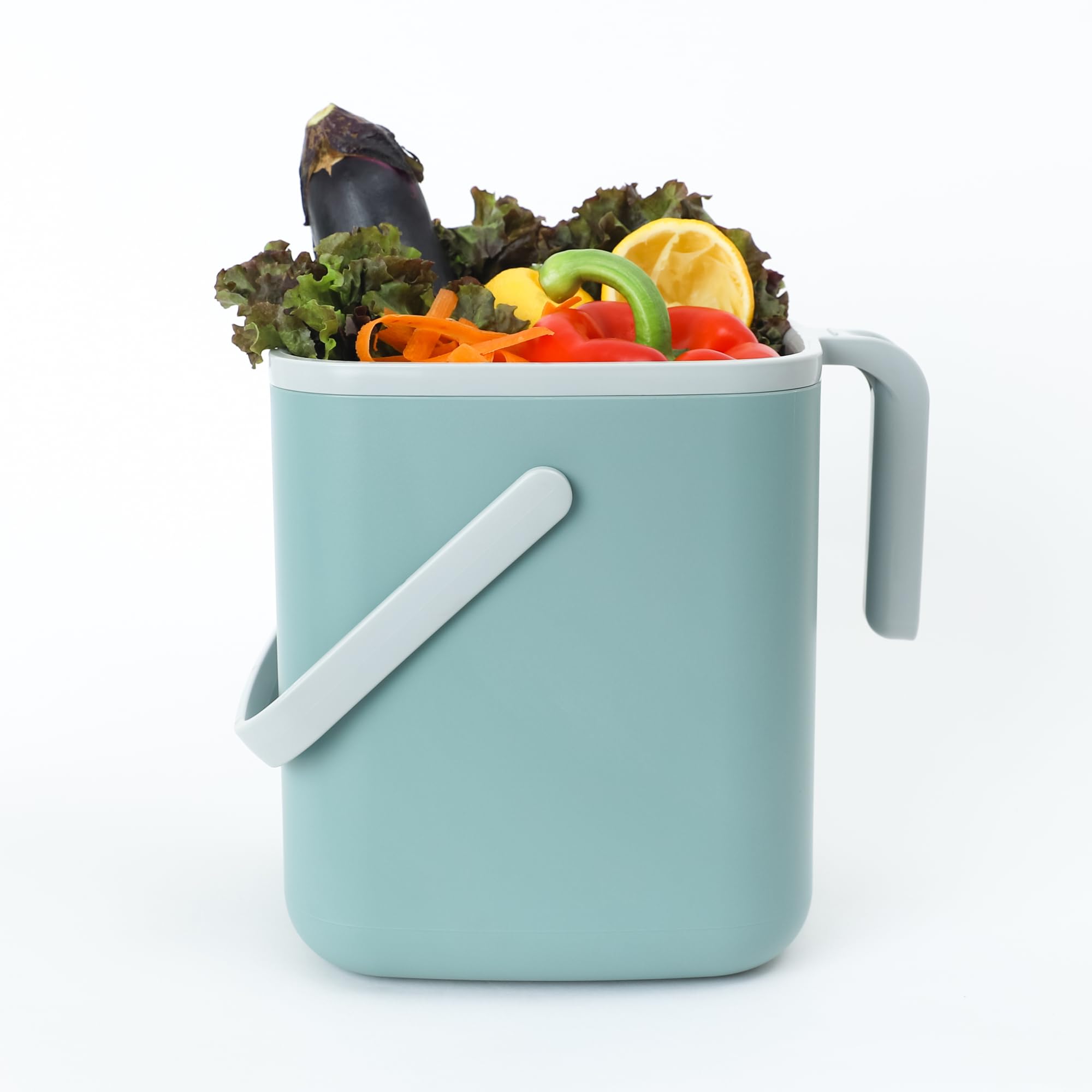 Blue Ginkgo green color option suitable for modern kitchen décor.