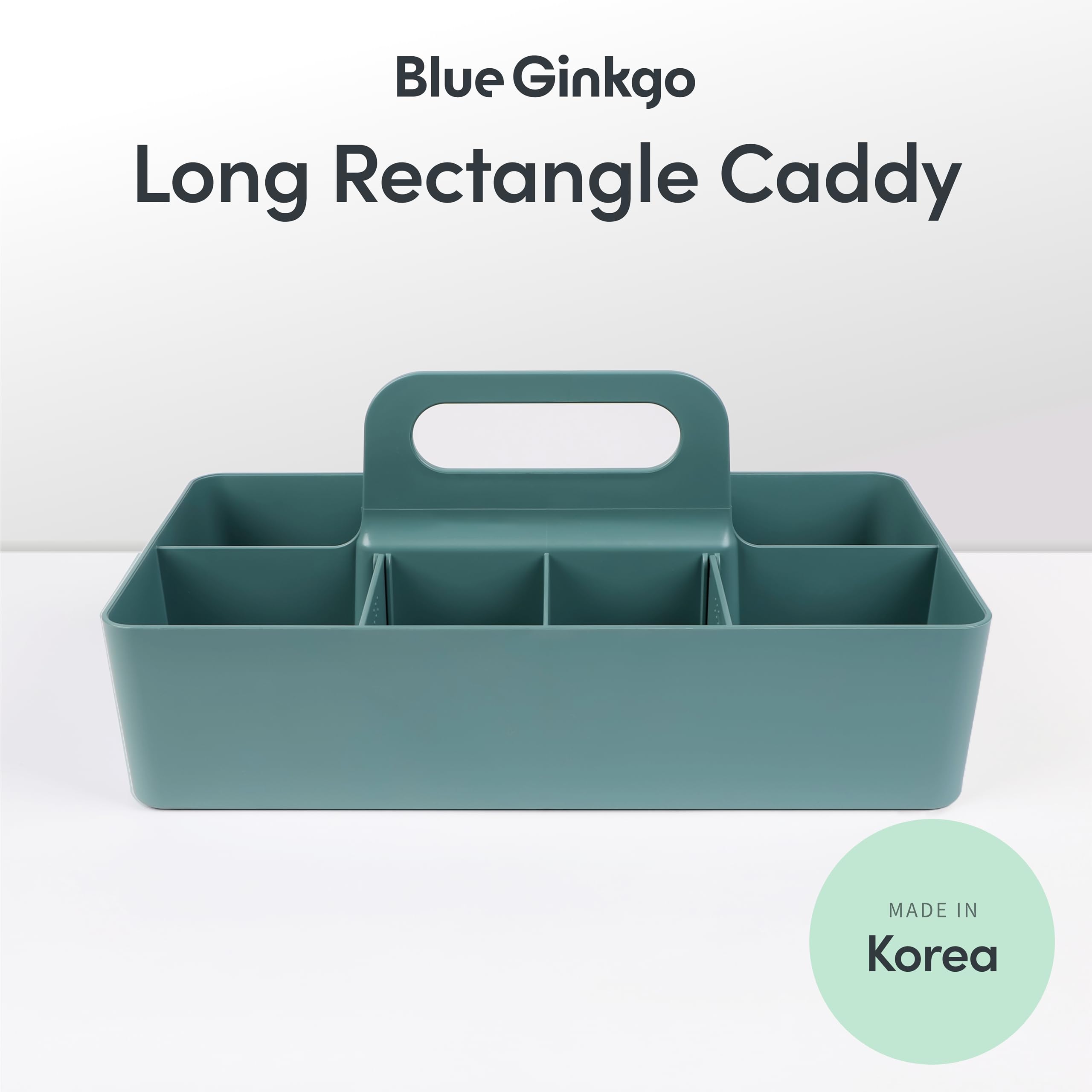 BLUE GINKGO portable tote with ergonomic handle for easy transport.