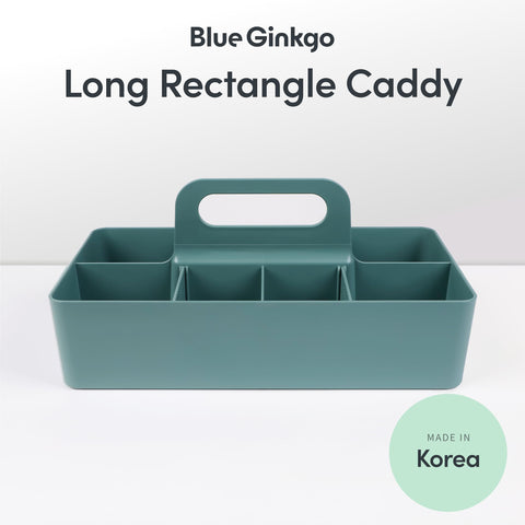 BLUE GINKGO portable tote with ergonomic handle for easy transport.