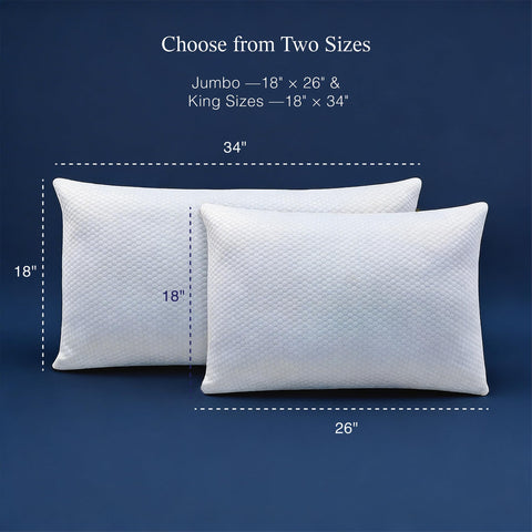 Blue Ridge Soft Medium pillow delivers cloud-like support for sink-in sleep