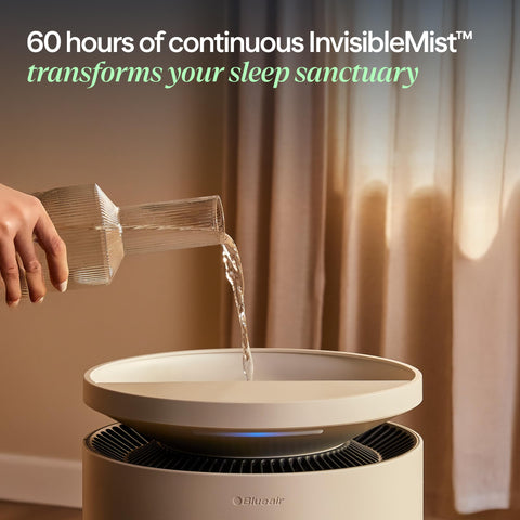 Blueair water tank top-fill for effortless refills