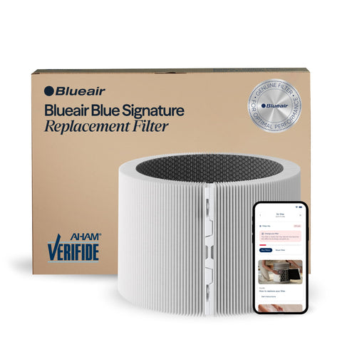 BLUEAIR Blue Signature Large replacement filter ensures a precise fit and peak purifier performance.
