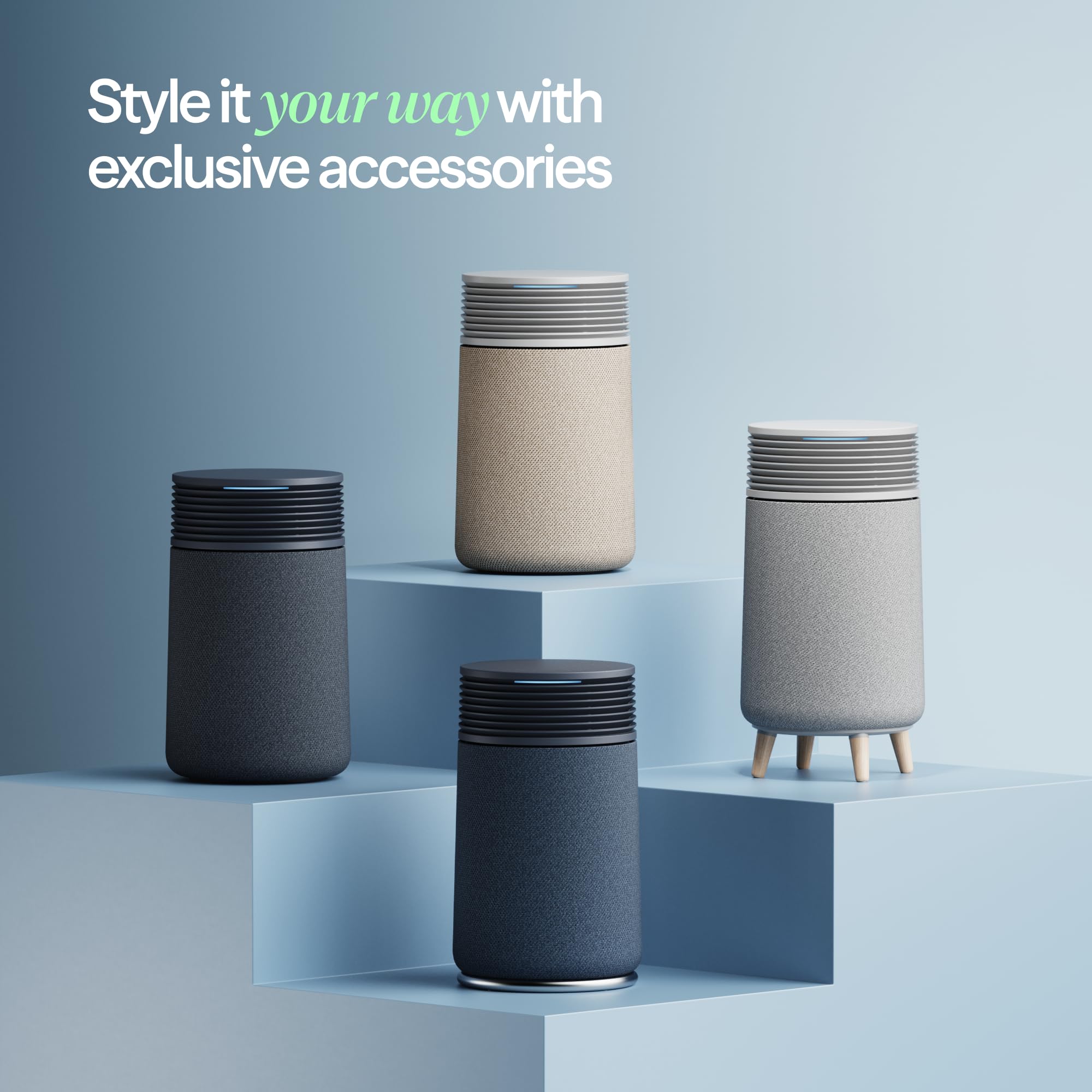 Blueair Blue Signature SP3i table design blends into modern interiors