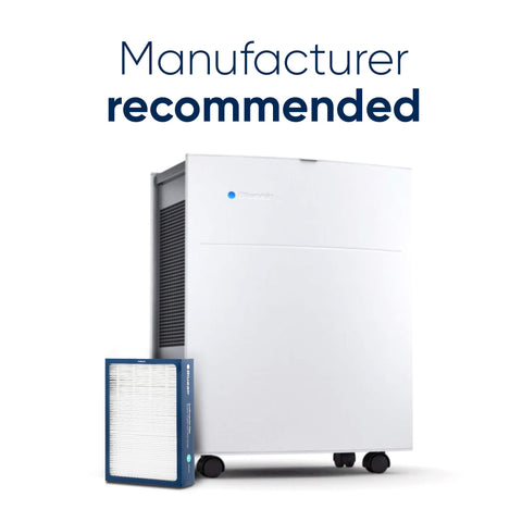 Three Blueair replacement filters in a 3-pack for Classic series.