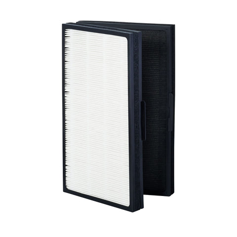 Blueair Pro M/L/XL replacement filter with gradient structure capturing particles while preserving airflow.