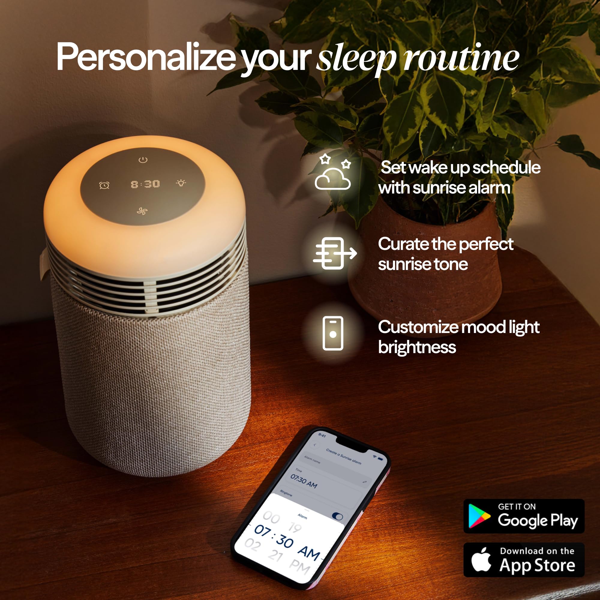 BLUEAIR Mini Restful soothing sounds for gentle mornings