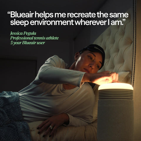 BLUEAIR Mini Restful operates quietly, ideal for uninterrupted nighttime rest