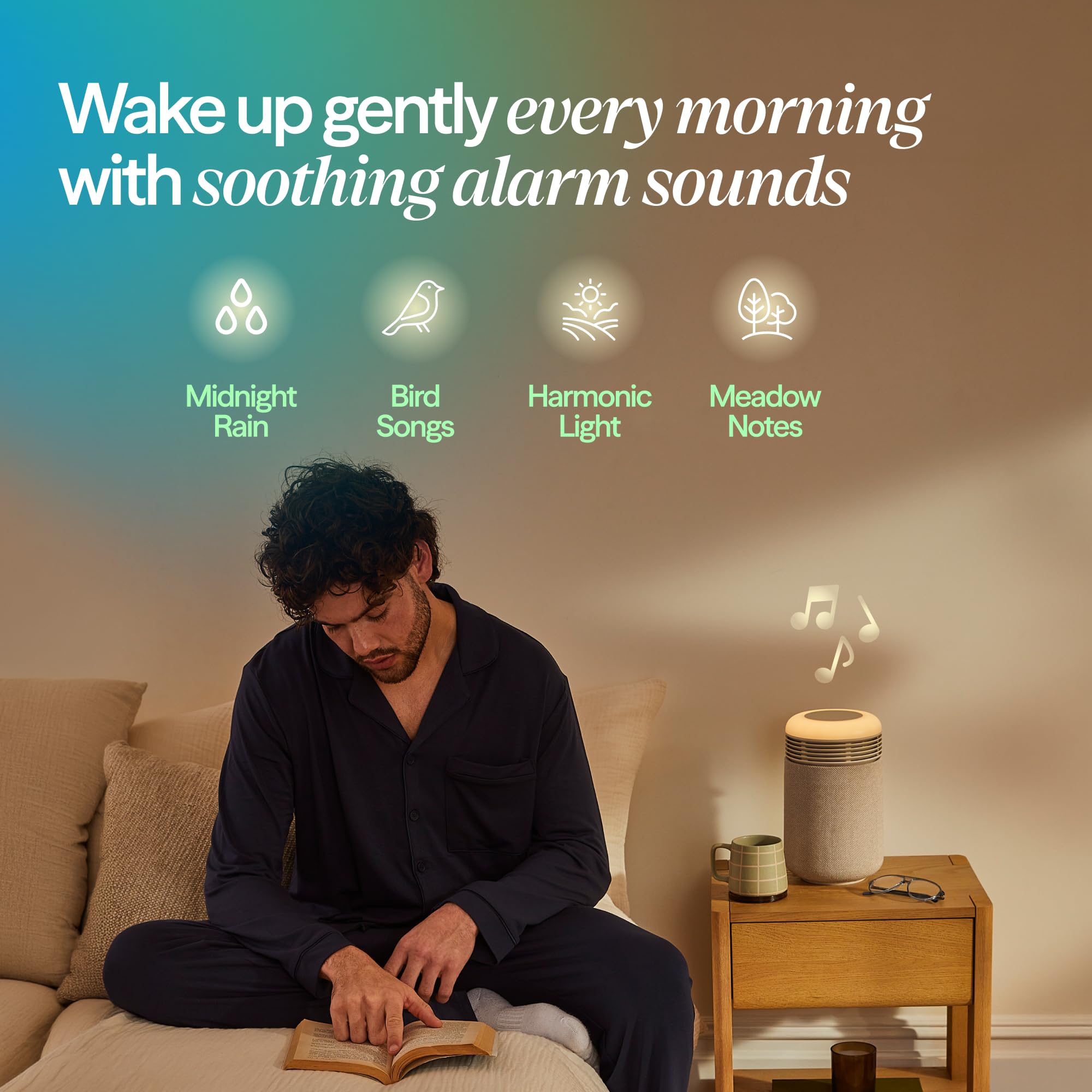 BLUEAIR Mini Restful USB-C charging keeps your phone powered overnight