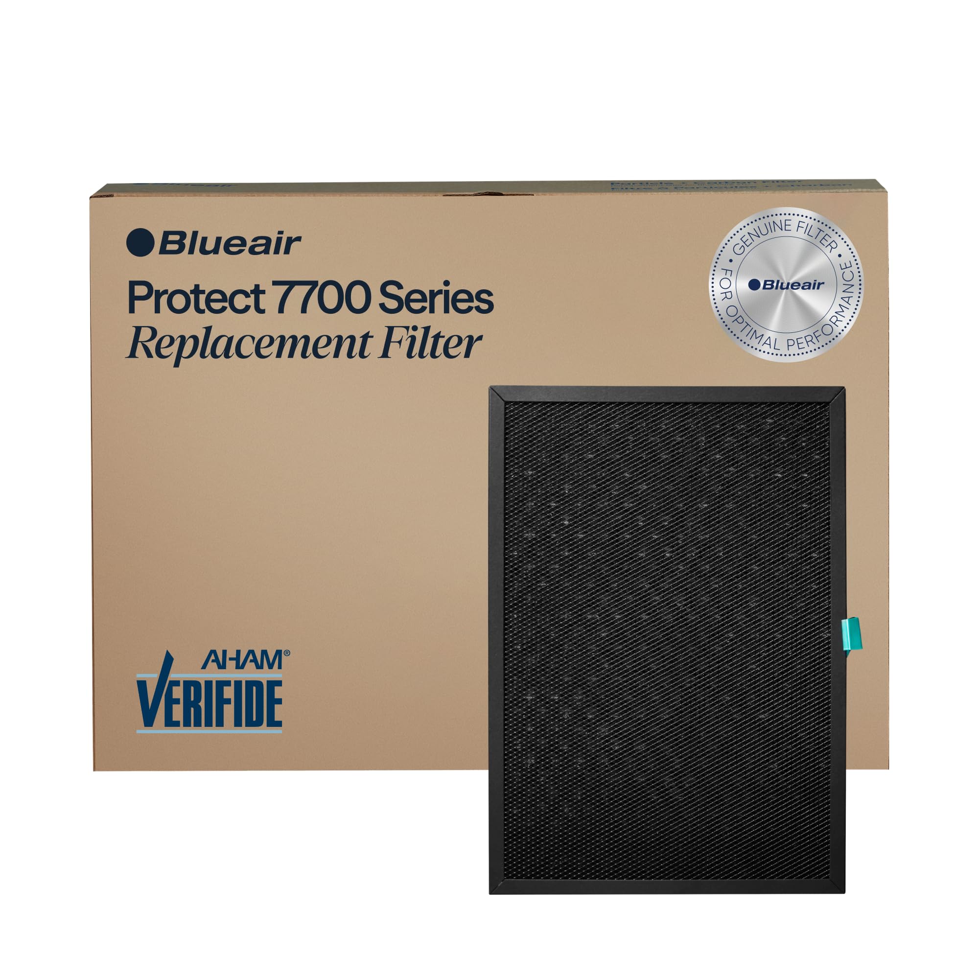 Blueair Protect 7700 SmartFilter packaging ready for easy setup and airflow.