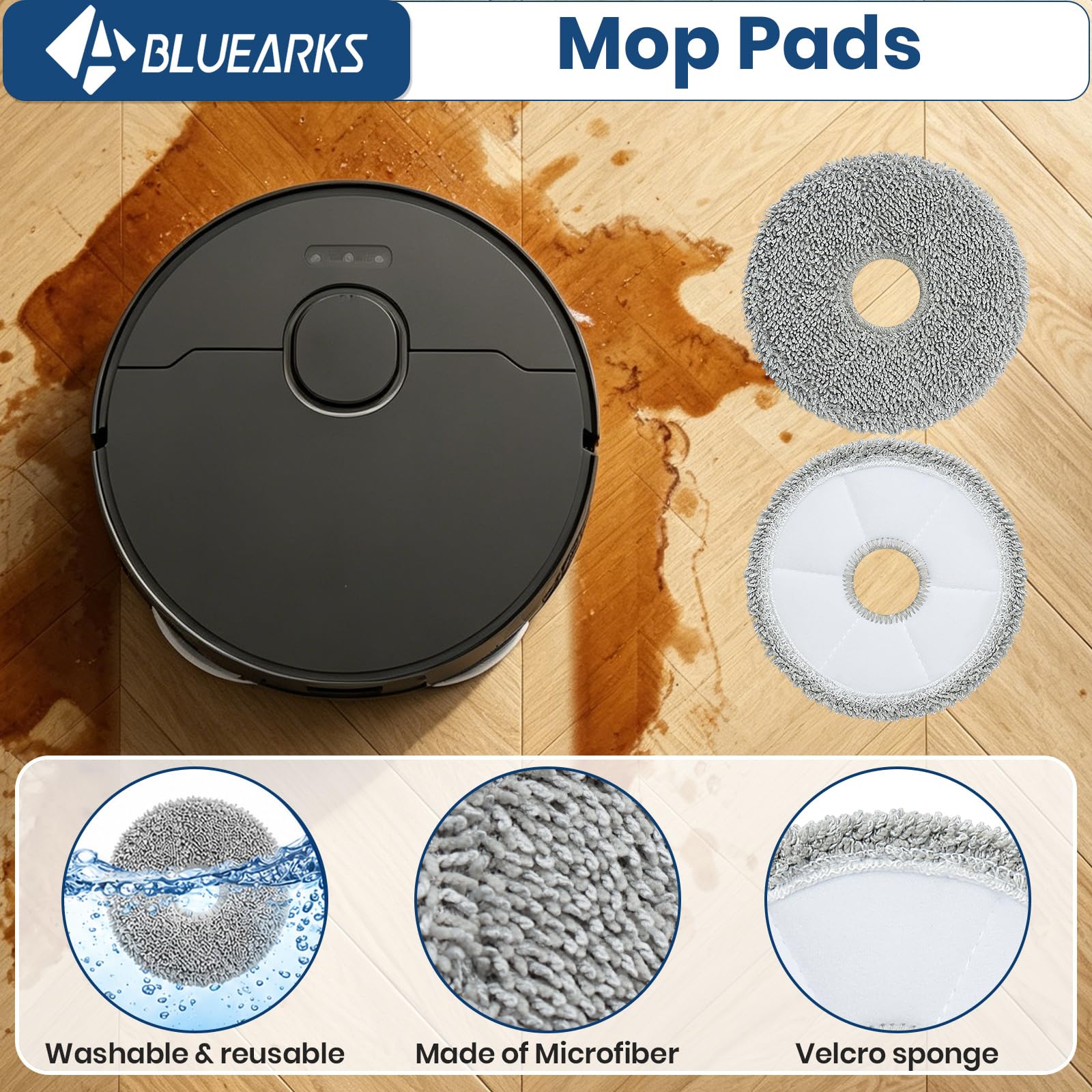 Bluearks cleaning brush supports quick maintenance after cleaning