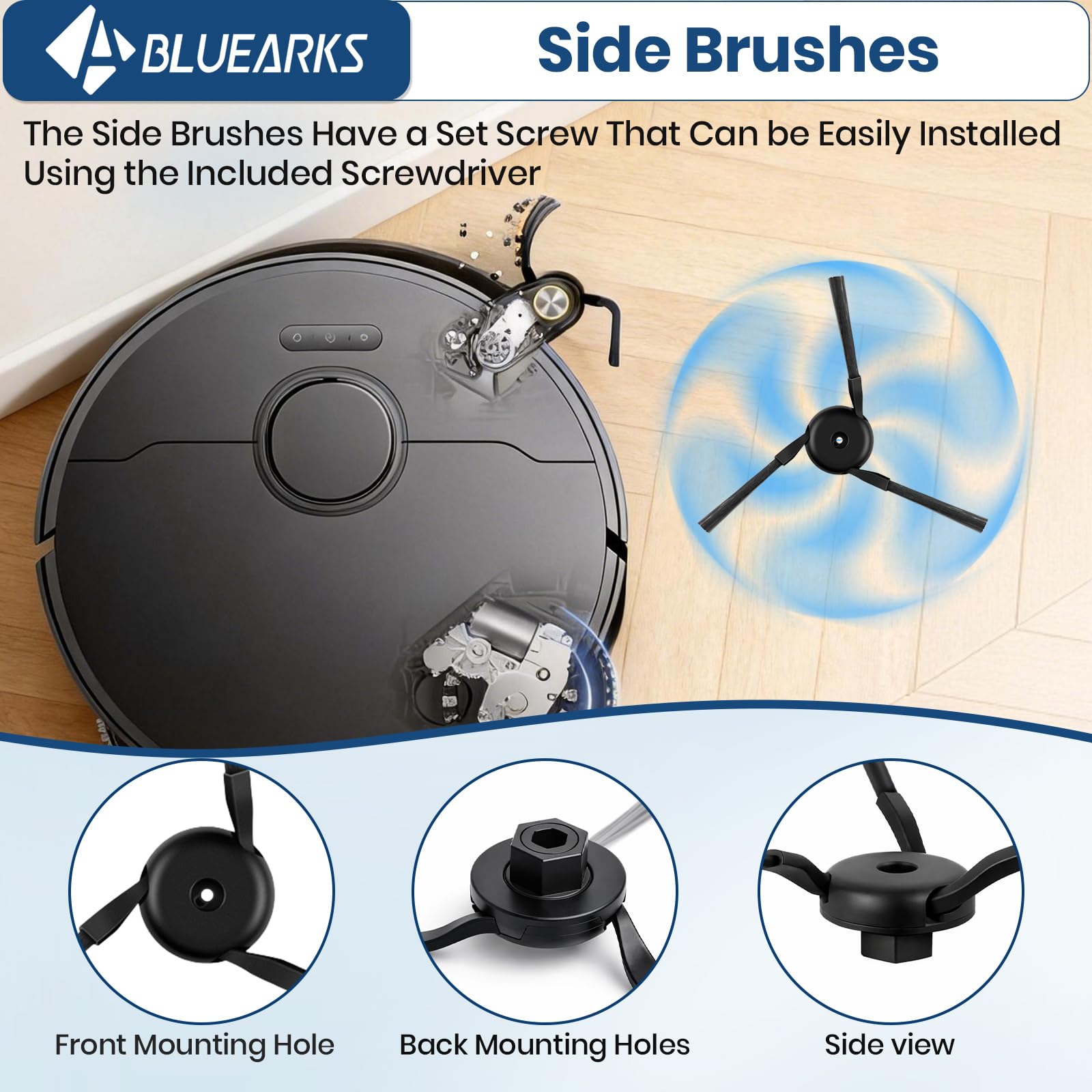 Bluearks Phillips screwdriver enables easy replacement parts
