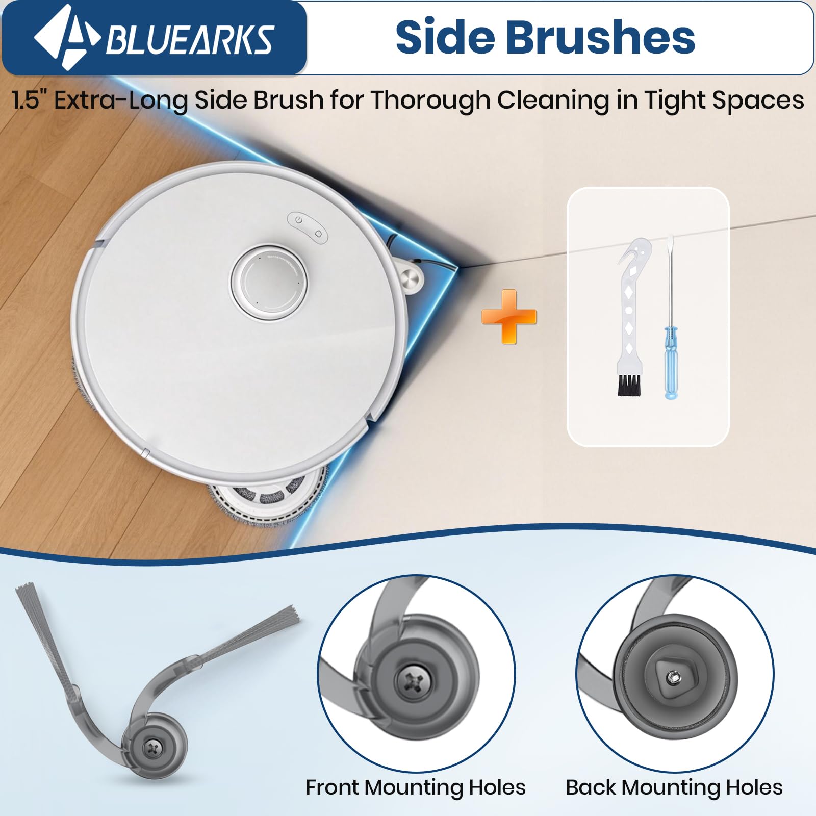 Bluearks replacement kit for Roborock Qrevo simplifies maintenance