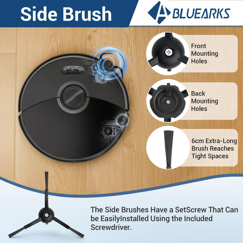 Bluearks screwdriver included for easy maintenance on Roborock S8 MaxV Ultra