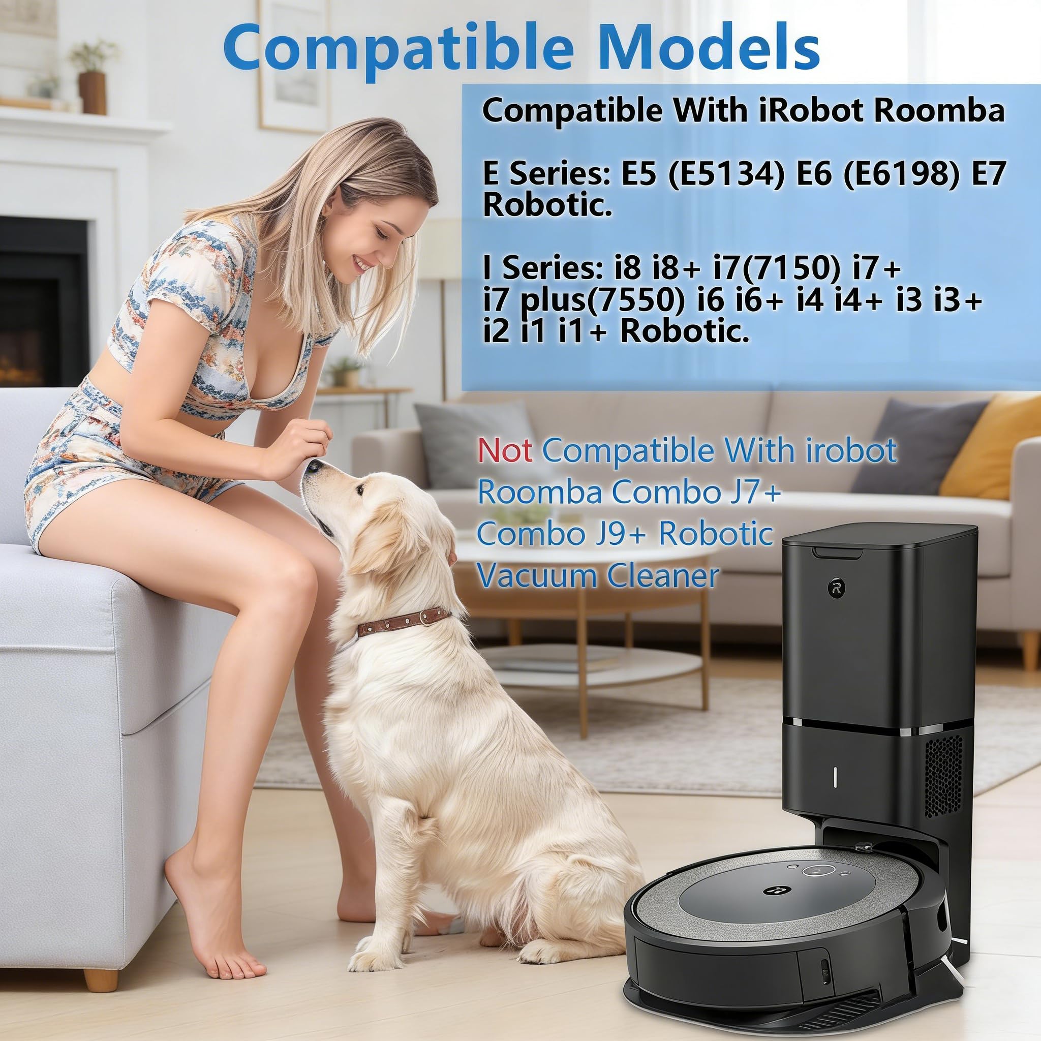 Bluearks Roomba 8 filters capture fine particles for cleaner air and surfaces.