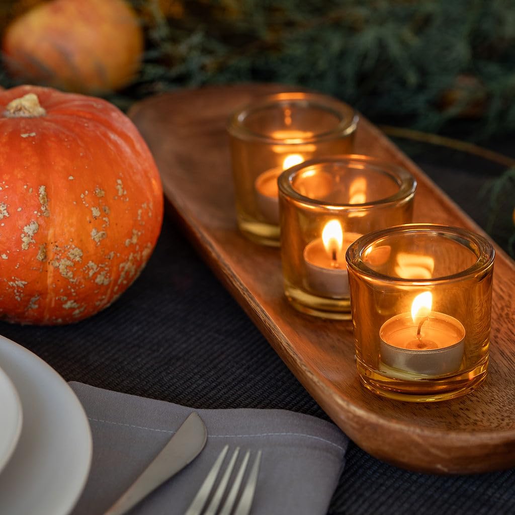 Bluecorn beeswax tea lights handmade in Colorado for small-batch quality