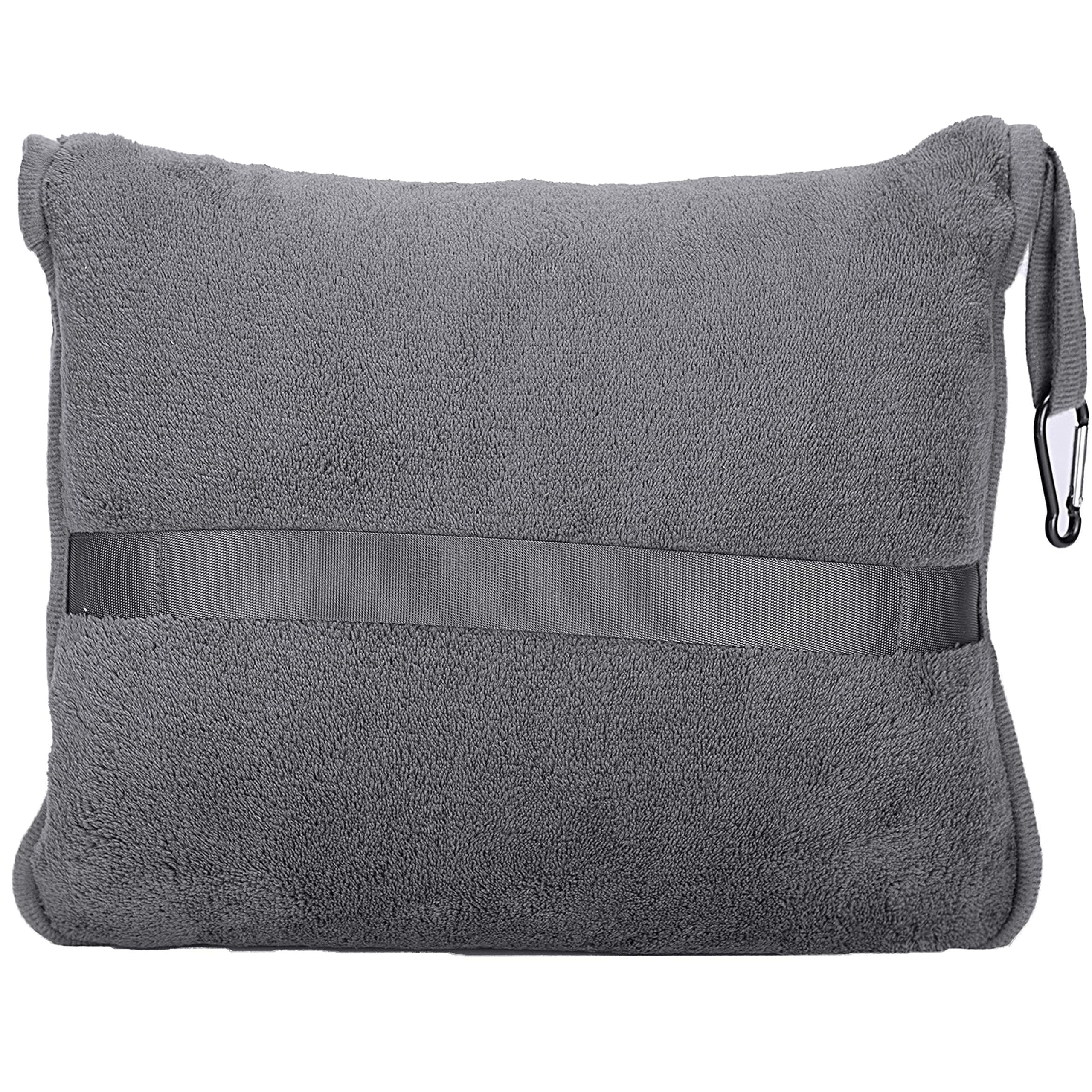BlueHills blanket in airplane use for comfortable flights and relax moments.