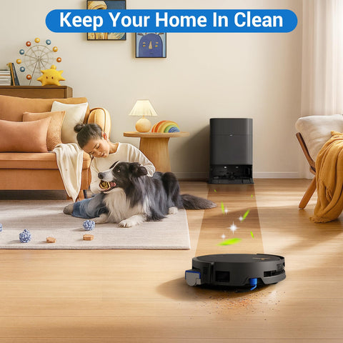 Bluevisk X9 Pro Omni clean brush simplifies maintenance tasks.