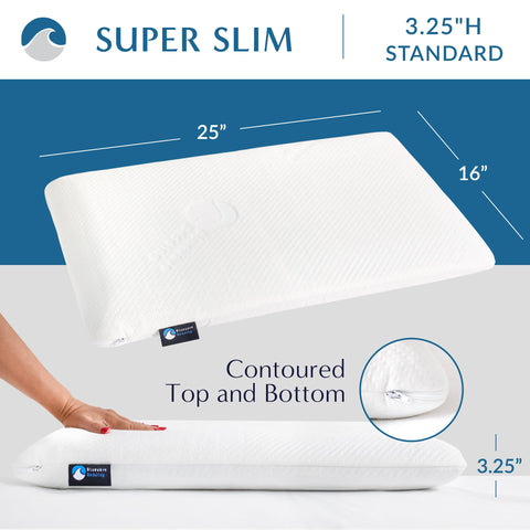 Gel memory foam with cooling channels for cooler sleep.