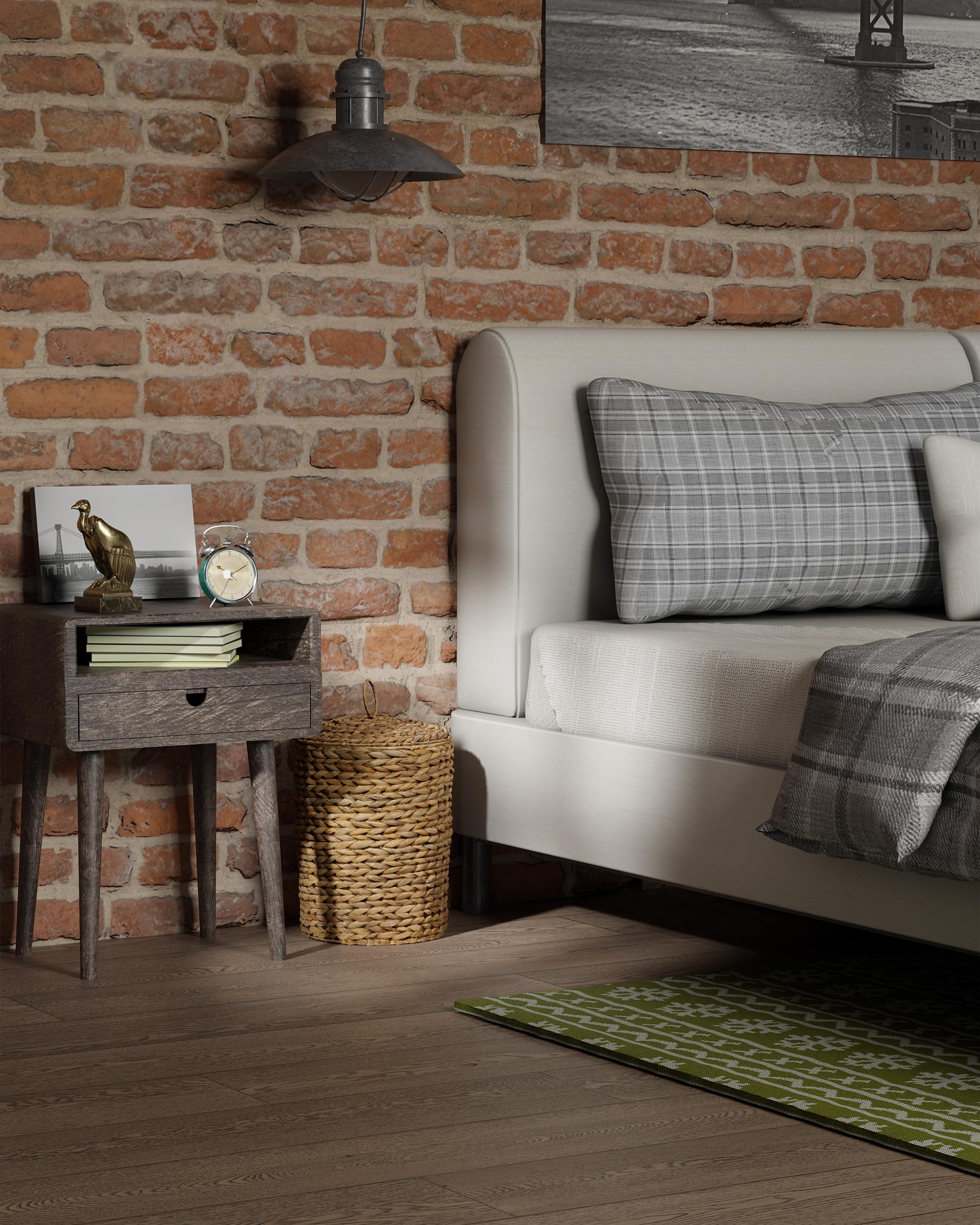 BLUEWEST elegant wicker design complements various interiors