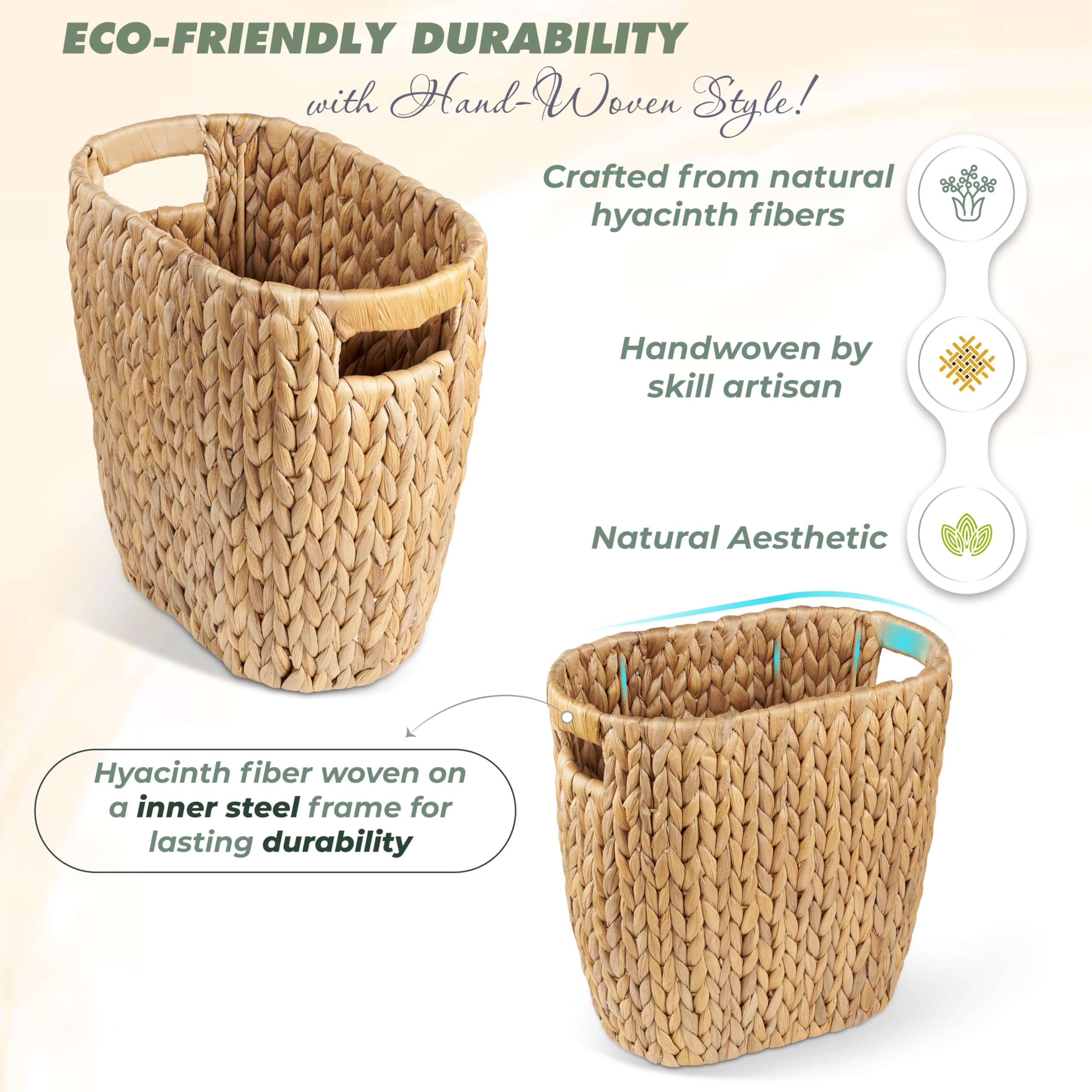 BLUEWEST internal steel frame keeps shape for long-term use.