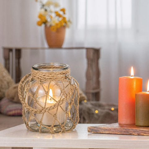 Blushtier nautical lanterns suitable for mantels, shelves, and tables.
