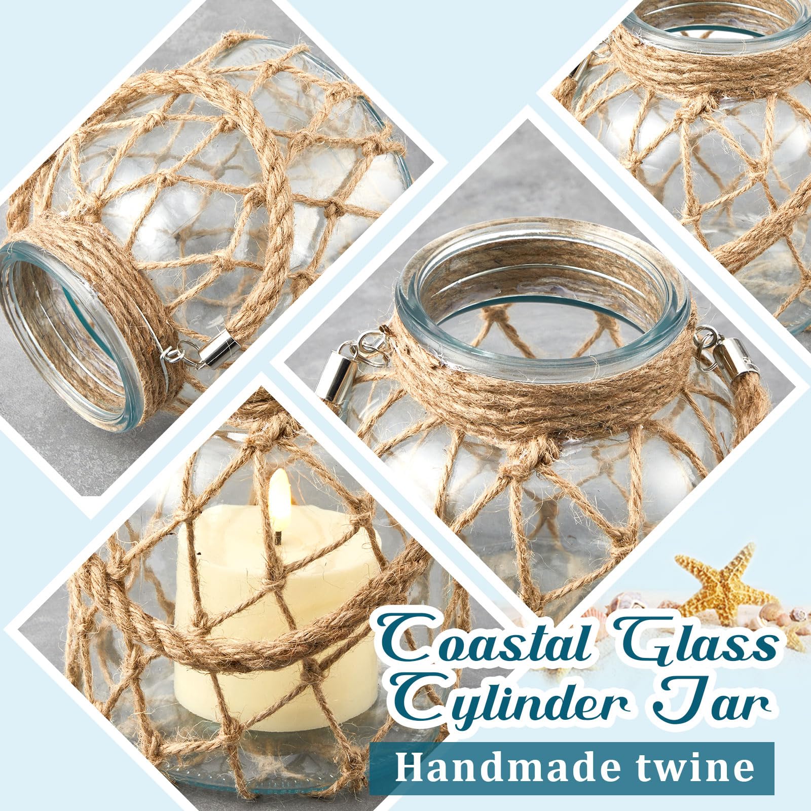 Blushtier flameless LED candle lantern showing warm glow without open flame.