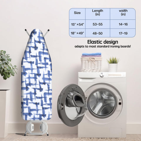 BNDX non-slip felt layer stabilizes the board for safe ironing