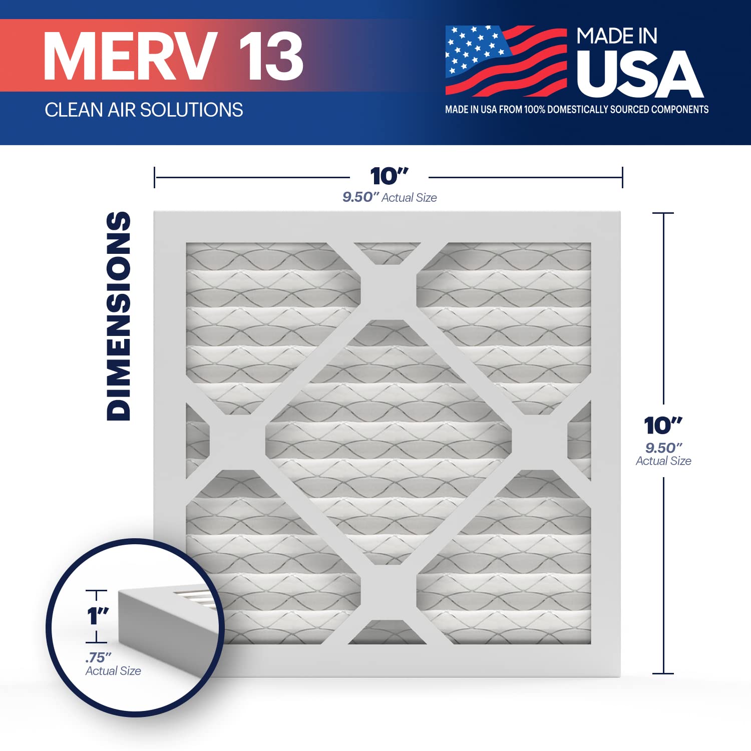 BNX TruFilter electrostatic media enhances particle capture while preserving airflow.