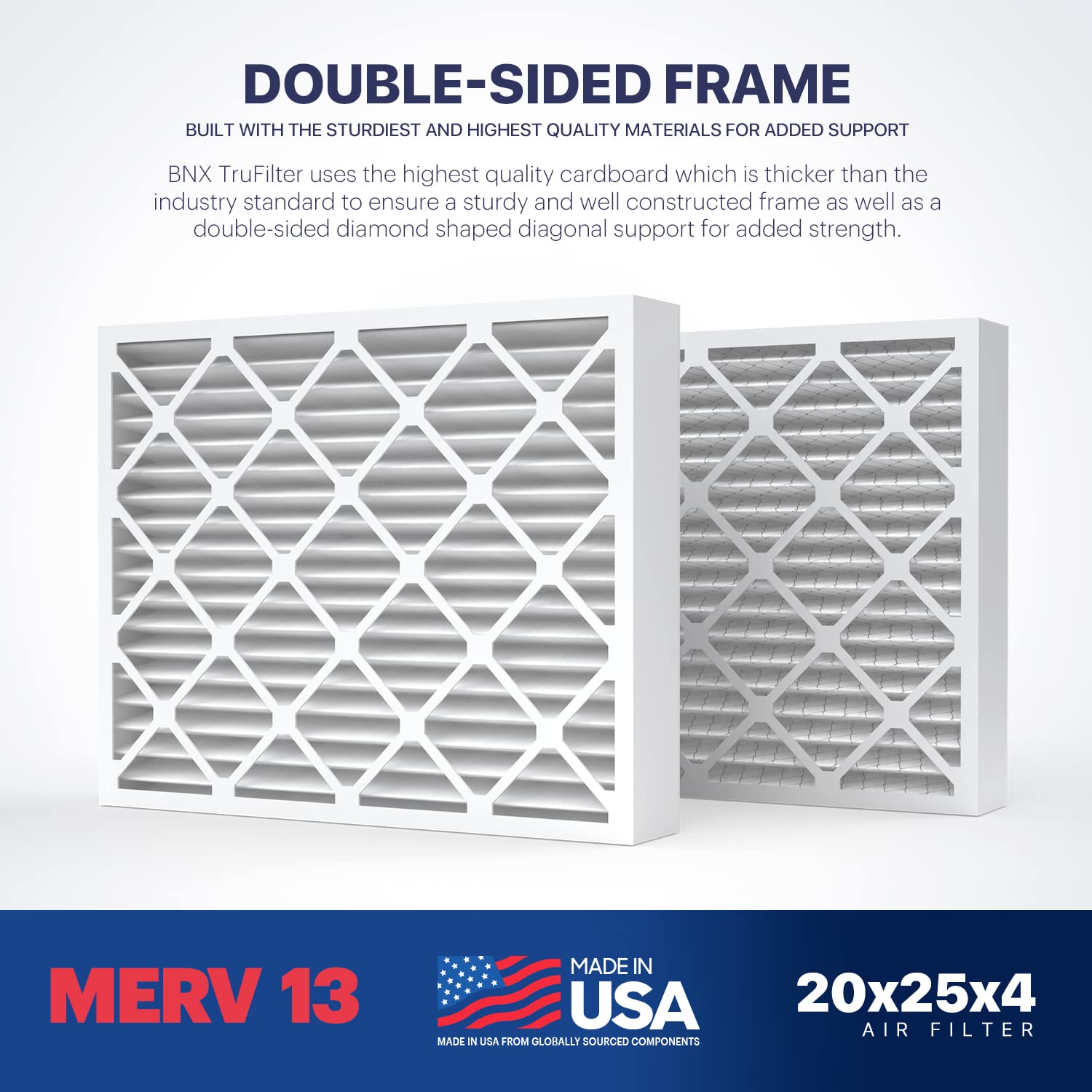 BNX TruFilter exact fit reduces leaks and improves efficiency