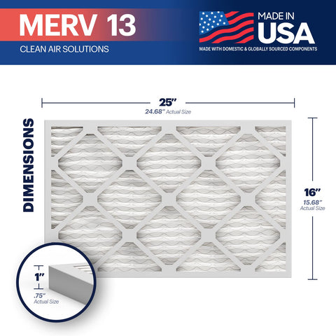 BNX TruFilter media closeup highlights electrostatic pleats capturing particles