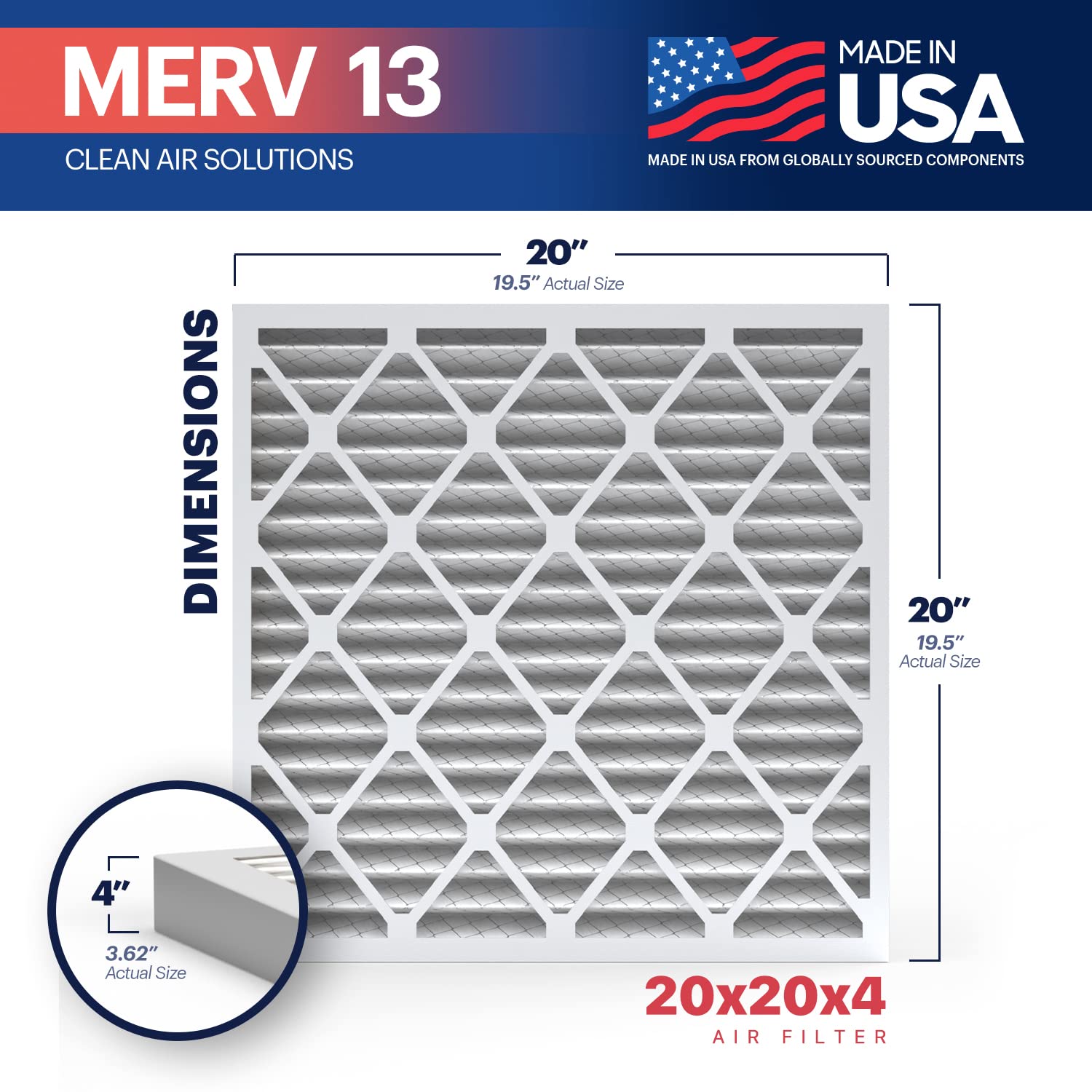 BNX TruFilter two-pack box highlights easy replacement for ongoing air quality