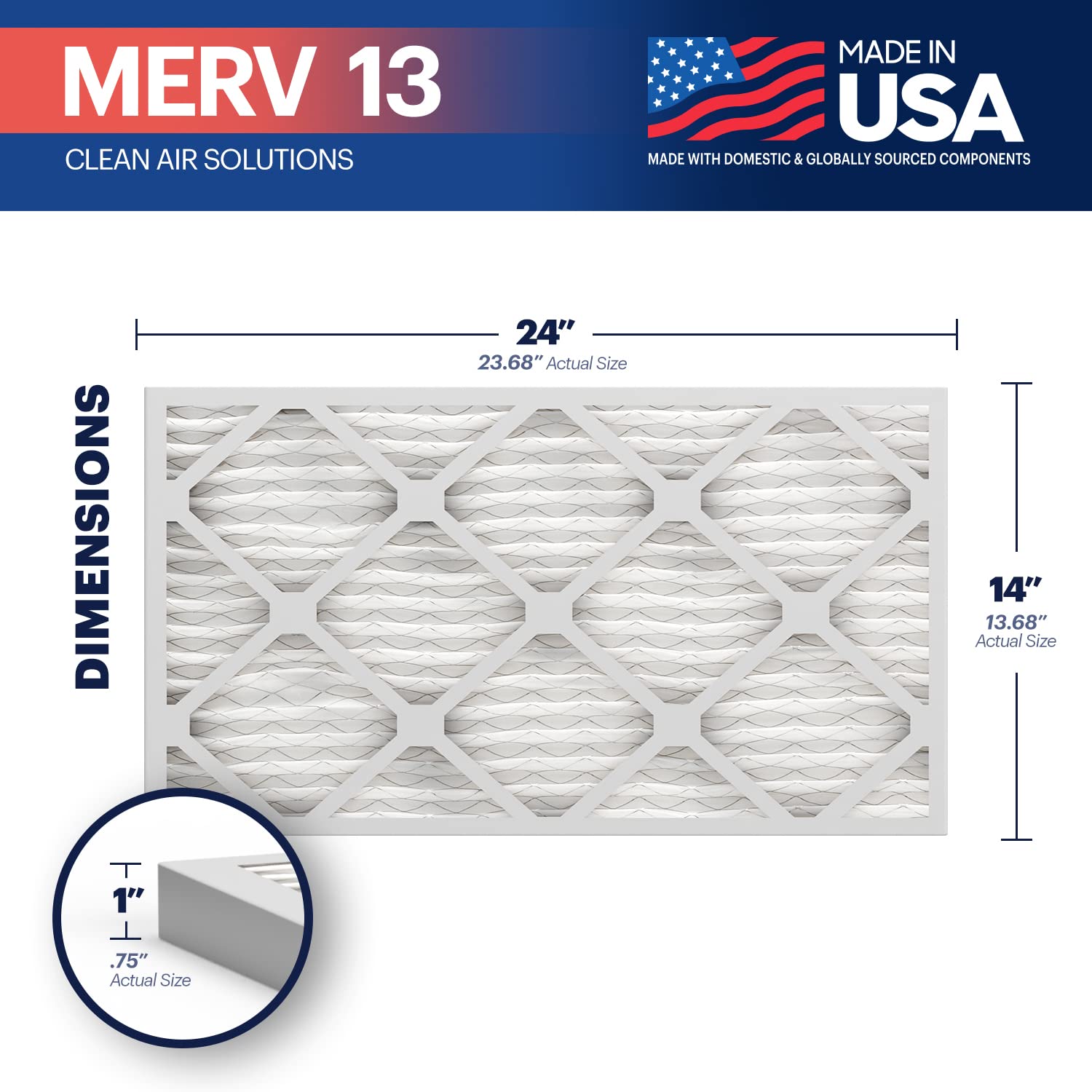 BNX TruFilter made in USA with sustainable production in Houston