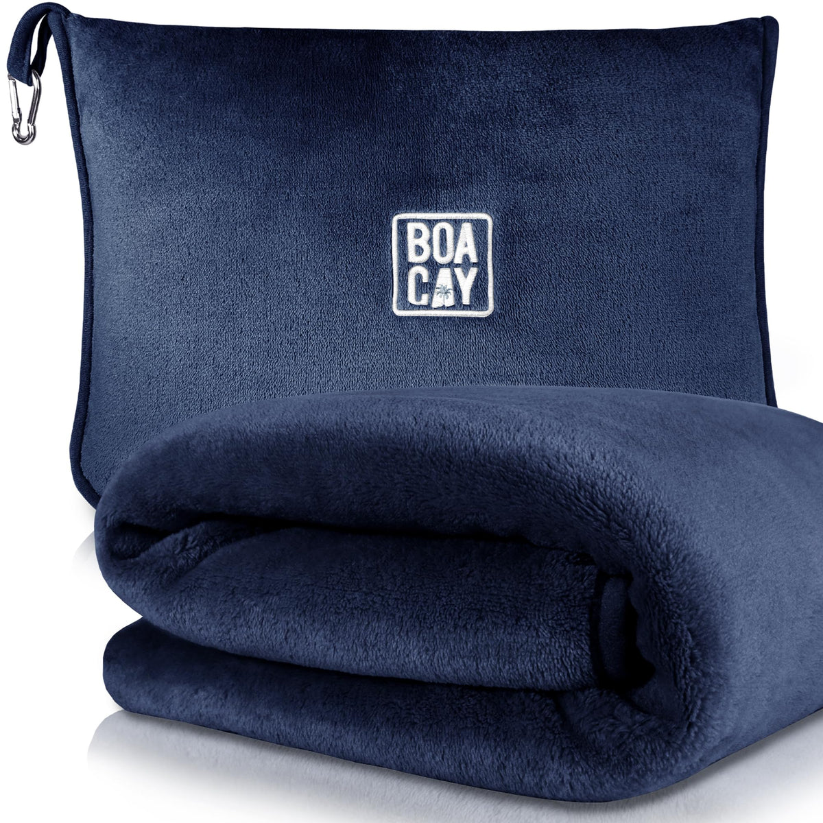 BOACAY soft warm travel blanket in 40x63 inches delivers cozy warmth on flights