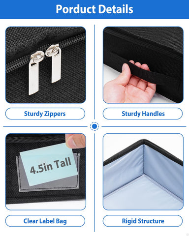 Boailydi 2-pack under-bed storage ready to keep closets tidy and decluttered