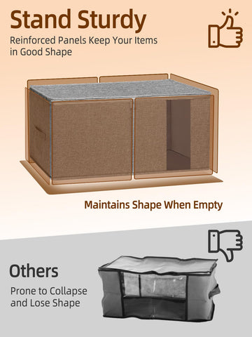 boailydi clear front window lets you see contents at a glance