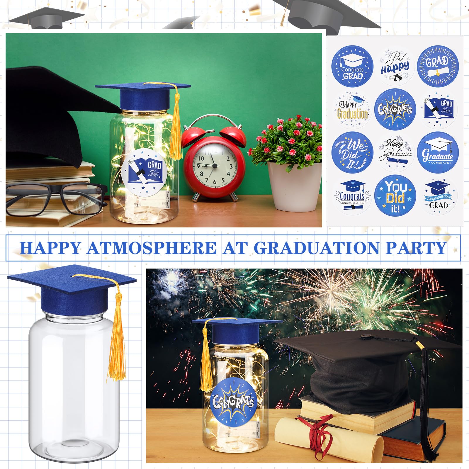 Boao felt graduation hat adds classic flair to photo-perfect party moments.