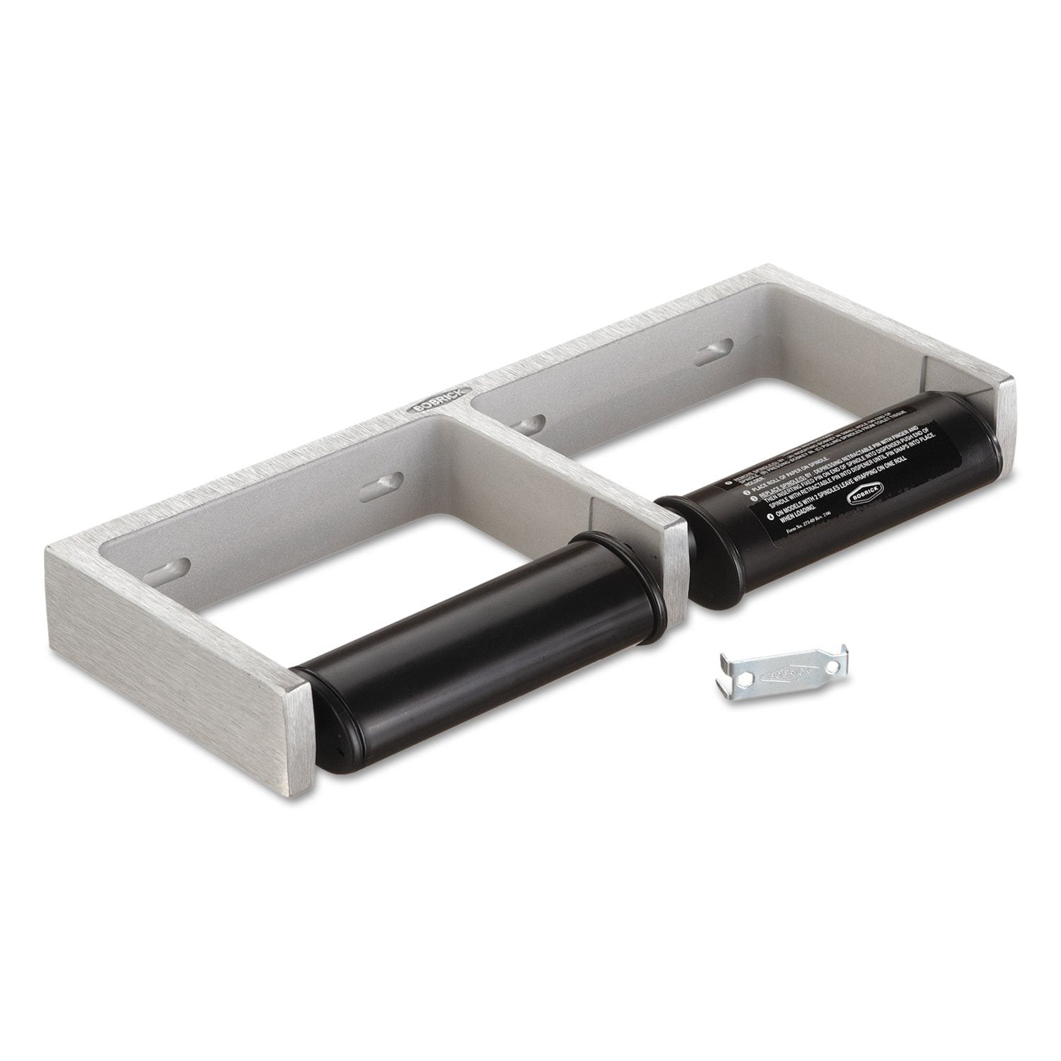 Bobrick B-2740 wall-mount installation enables flexible restroom layouts.