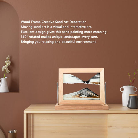 Bochino moving sand art offers soothing visuals during short breaks.