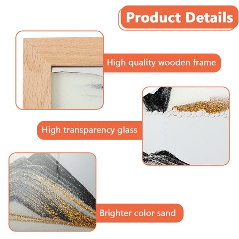Bochino wooden-frame sand art enriches interiors with tranquil storytelling.