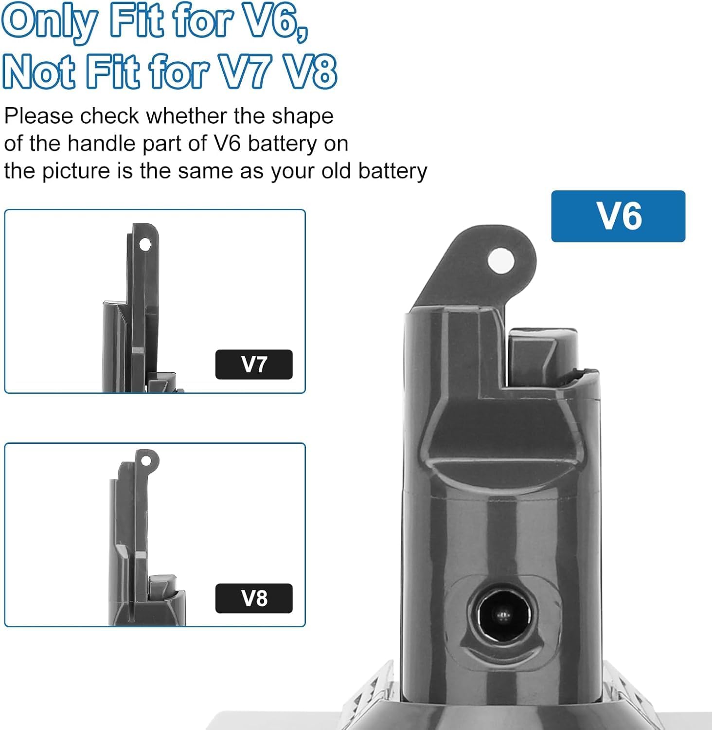 Boetpcr V6 battery with overcharge protection for safe operation