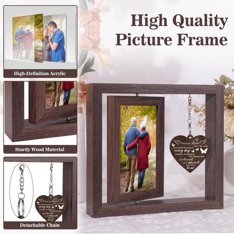 Boiveco Memorial Frame fits living room, bedroom, study for daily remembrance.