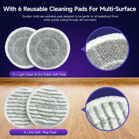BOJUK Scrub & Steam Mop gift-ready packaging
