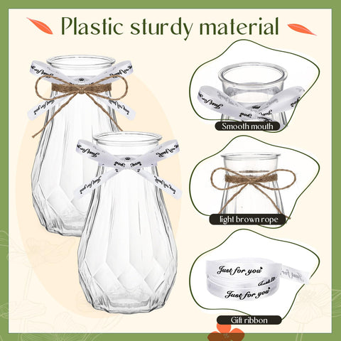 Bokon striped-design vases add vintage charm to decor
