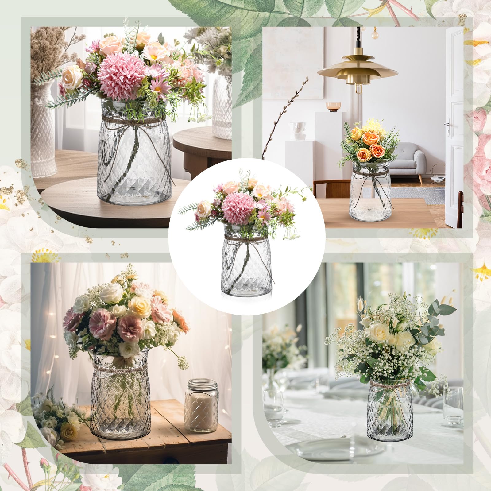 Bokon versatile vases suitable for weddings and home decor